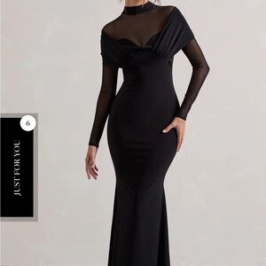 Club L London gown. Worn once at a wedding. Dry cleaned and looks brand new.